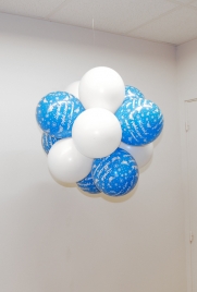 Kadoshop Roeselare - Cluster 12 ballonnen zonder helium
