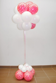 Kadoshop Roeselare - Cluster 12 ballonnen met helium